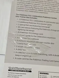 Pokemon TCG: Celebrations Pokemon Center Elite Trainer Box NEW SEALED 820650809866 - Image 3