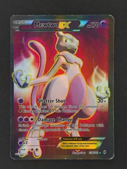 Mewtwo EX 158 Pokemon BREAKthrough 2015 HP DMG 🔥🔥🔥 - Image 1