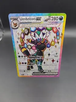 Pokemon TCG Umbreon ex SVP 176 Black Star Promo - Image 1