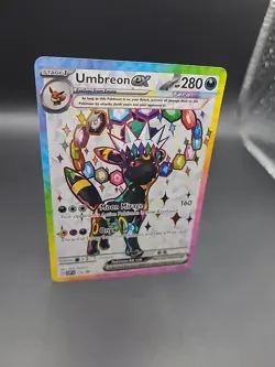 Pokemon TCG Umbreon ex SVP 176 Black Star Promo - Image 2
