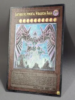 YuGiOh Earthbound Immortal Wiraqocha Rasca SOVR-EN026 1st Ed Ultimate Rare LP/NM - Image 2