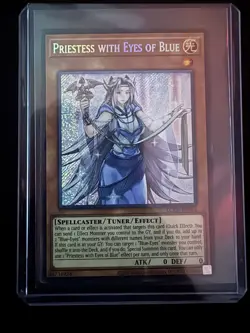 Priestess with Eyes of Blue LCKC-EN016 Legendary Collection Kaiba Unlimited - Image 1