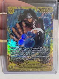 One Piece - Bartholomew Kuma Gold Rainbow - CP12-119 SEC Alt Art - Mint/NM - Image 3