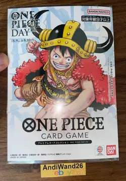 One Piece Day 2025 Promo Monkey D. Luffy SEALED Set Japanese - Image 1