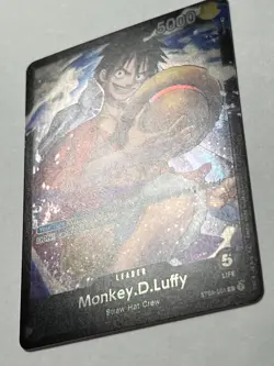 Monkey D. Luffy - ST08-001 Leader Foil - Starter Deck 8 - One Piece NM - Image 4