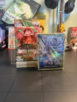 One Piece THE BEST Premium Booster Pack PRB01 English Sealed + ST-20 Yellow Deck - Image 1
