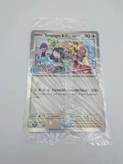 Pokemon Horizons - Terapagos and Friends - Oversized Jumbo Stamped Promo Card - Image 2