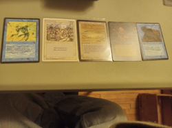 MTG vintage card lotx 5 Revised,Beta,Arabian Nights,Antiquities - Image 1