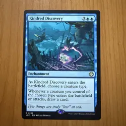Kindred Discovery - N/M - The Lost Caverns of Ixalan Magic The Gathering MTG - Image 1