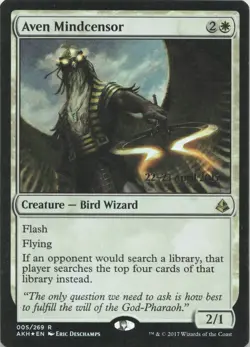 Aven Mindcensor - FOIL - R Amonkhet 5 - MTG - Image 1