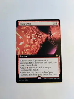 Jeska's Will (Extended Art) Commander Legends Regular - Image 1