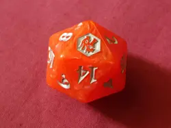 Magic The Gathering ADVENTURES IN FORGOTTEN REALMS BUNDLE RED D20 DICE New MTG - Image 1