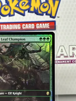 FOIL Steel Leaf Champion ~ Store Championship Dominaria [ Excellent ] [ MTG ] - Image 3