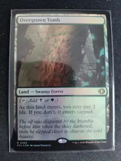 MTG Overgrown Tomb - Lorwyn Eclipsed 266 *FOIL* - Image 1