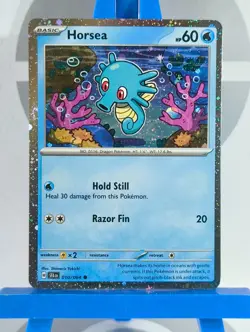 Horsea 010/064 - Cosmos Holo Promo - S&V Shrouded Fable - Pokemon TCG - Image 5