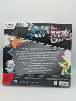 Pokemon Scarlet & Violet 10.5 Black Bolt & White Flare Unova Poster Collection - Image 2