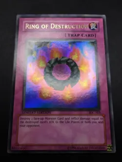 YUGIOH 2004 | RING OF DESTRUCTION | IOC-SE3 | LIMITED EDITION | EXCELLENT - Image 5