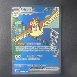 Pidgeot EX Obsidian Flames 225/197 MINT Condition Pokemon Card - Image 1