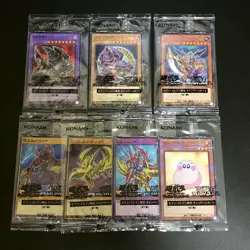 7set New Unopened Seven Eleven Promo set Dark Magician Yu-Gi-Oh Card Japanese - Image 1