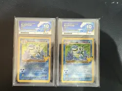 Pokemon TCG Card Blastoise 2/102 25th Anniversary Celebrations Holo - ACE 10 - Image 1