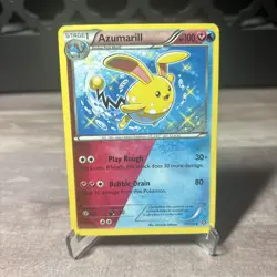 Azumarill 77/114 XY - Steam Siege Pokemon Card TCG - Image 1