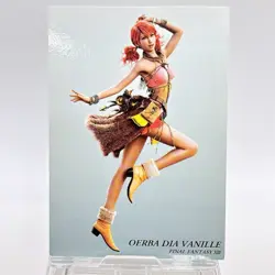 Final Fantasy XIII FF13 Oerba Dia Vanille Character Card Art Museum Japan Rare - Image 1