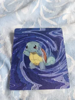 Kellogg’s Pokemon 3D Holo Squirtle Wartortle Card Nintendo 2000 - Image 1