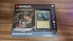 Magic the Gathering MTG Warhammer 40K Commander: Forces of Imperium Deck SEALED - Image 1