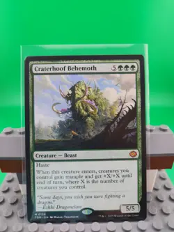 Craterhoof Behemoth Tarkir: Dragonstorm Magic The Gathering - Image 1