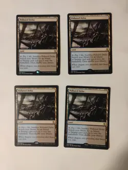 4 X Polluted Delta KTK #239 MTG - Image 1