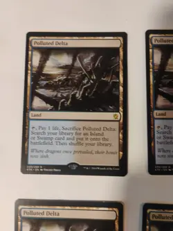 4 X Polluted Delta KTK #239 MTG - Image 2