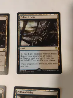 4 X Polluted Delta KTK #239 MTG - Image 3