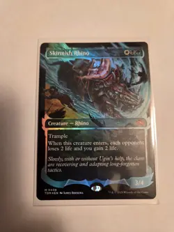 Skirmish Rhino (Showcase) Tarkir: Dragonstorm Foil #408 - Image 1