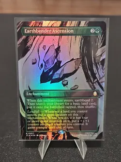 MTG Avatar: The Last Airbender, Earthbender Ascension - Borderless Foil - Image 1