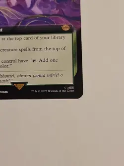 Elven Chorus Borderless - Lord of the Rings MTG #364 Near Mint - Image 3