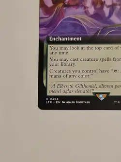 Elven Chorus Borderless - Lord of the Rings MTG #364 Near Mint - Image 4