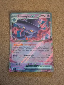 Mismagius ex 36/94 Double Rare ME02: Phantasmal Flames Pokemon TCG NM - Image 1