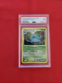 Pokemon: Tangrowth Lv.x #10/99 Holo Rare Platinum Arceus 2009 - PSA 9 MINT - E81 - Image 1