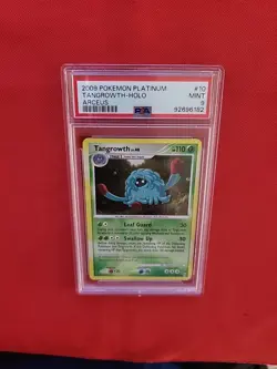 Pokemon: Tangrowth Lv.x #10/99 Holo Rare Platinum Arceus 2009 - PSA 9 MINT - E81 - Image 4