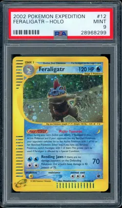 Pokemon EXPEDITION - #12/165 Feraligatr - ENG - Holo - PSA 9 - Image 1