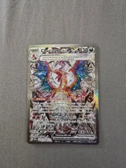 Pokemon Charizard ex SAR 223/197 Sv03: Obsidian Flames Holo Rare OBF EN - Image 1