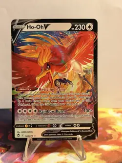 Pokemon TCG SWSH12: Silver Tempest #140/195 Ho-Oh V - Image 2