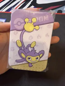Aipom Pokemon Chinese Exclusive Damage Counter Storage mini tin Box - Image 1