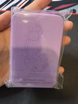Aipom Pokemon Chinese Exclusive Damage Counter Storage mini tin Box - Image 2