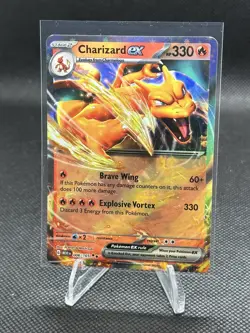Charizard ex - 006/165 Double Rare Scarlet and Violet 151 Pokemon TCG - Image 1