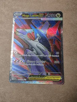 Mega Latias ex 163/132’ Ultra Rare Holo Mega Evolution English Pokemon TCG MINT - Image 1
