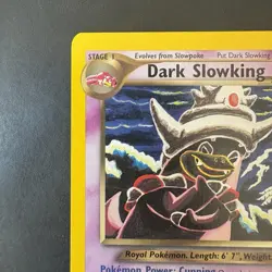 Pokemon Vintage Non-holo Rare Dark Slowking Neo Destiny 20/105 WotC - Image 2