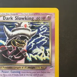 Pokemon Vintage Non-holo Rare Dark Slowking Neo Destiny 20/105 WotC - Image 3