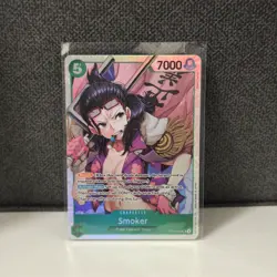 One Piece TCG Smoker OP10-030 SR English - Image 1