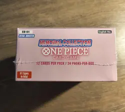 One Piece Card Game - EB-01 - Memorial Collection - Booster Box With acrylic - Image 4